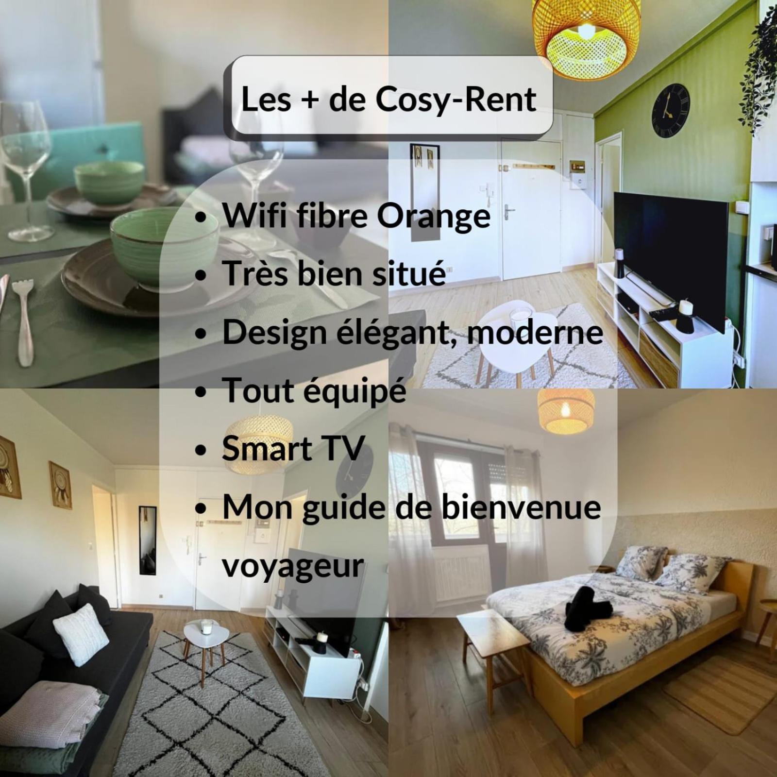 Cosy Rent Strasbourg Appartement Wifi Terrasse Bagian luar foto